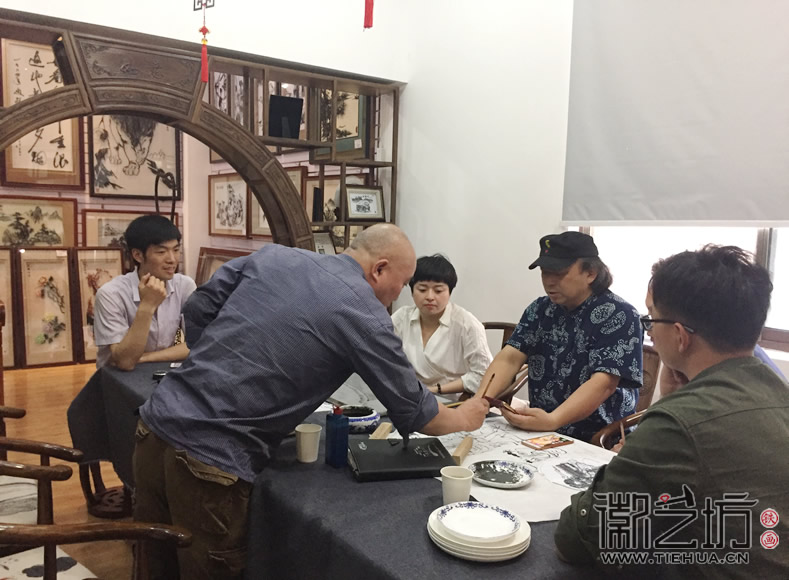 蕪湖鐵畫知行社第七期國畫課程報道11